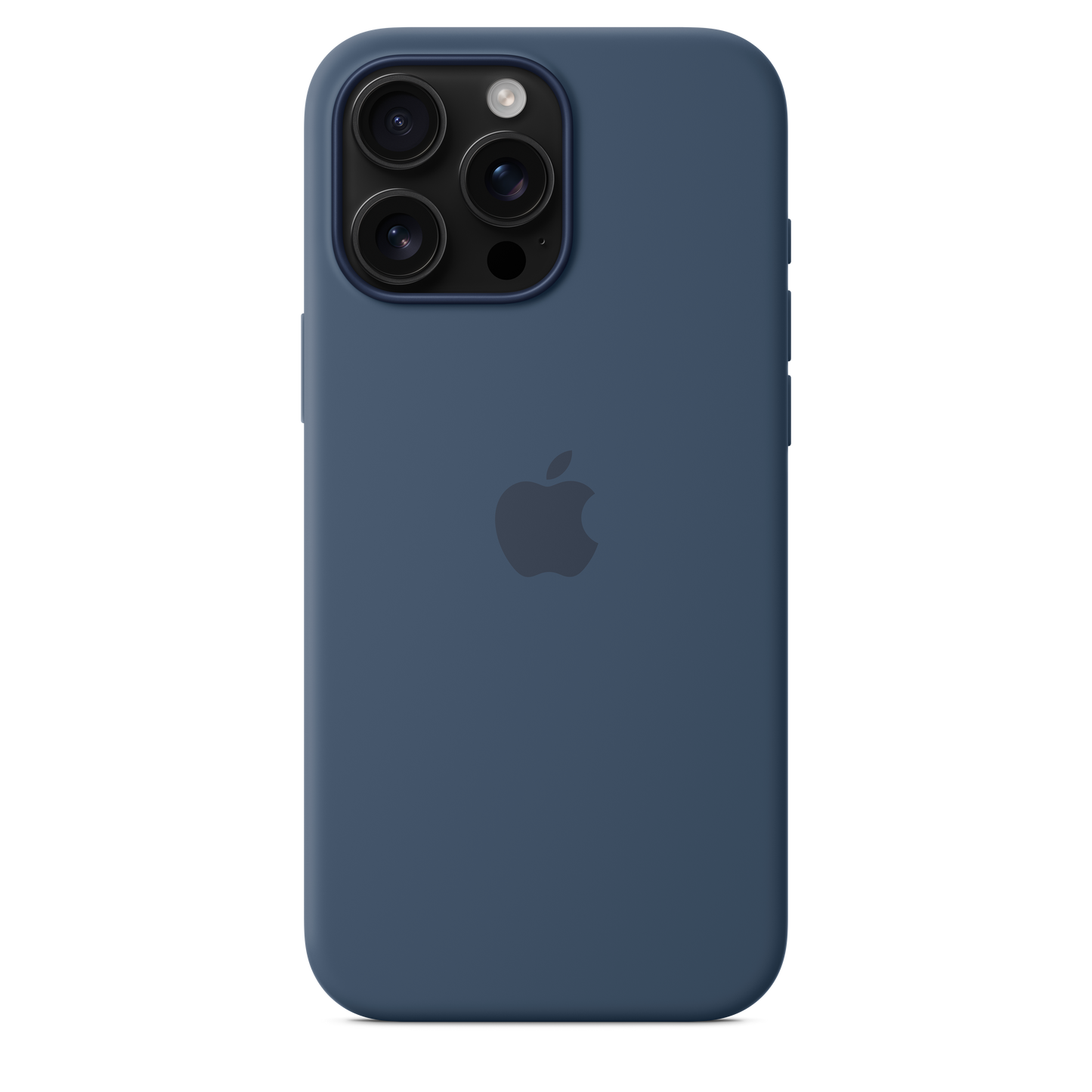 iPhone 16 Pro Max MagSafe–rögzítésű szilikontok – denim - iSTYLE HU