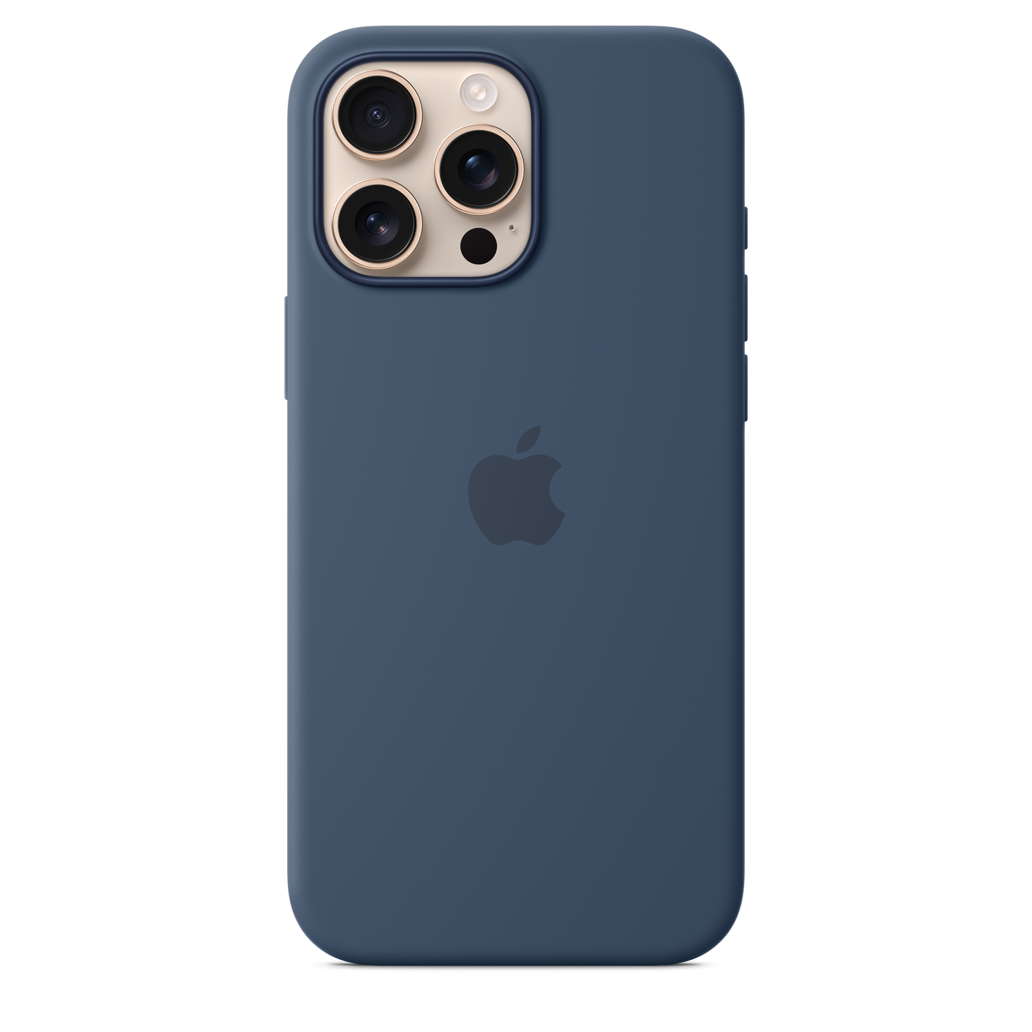 iPhone 16 Pro Max MagSafe–rögzítésű szilikontok – denim - iSTYLE HU