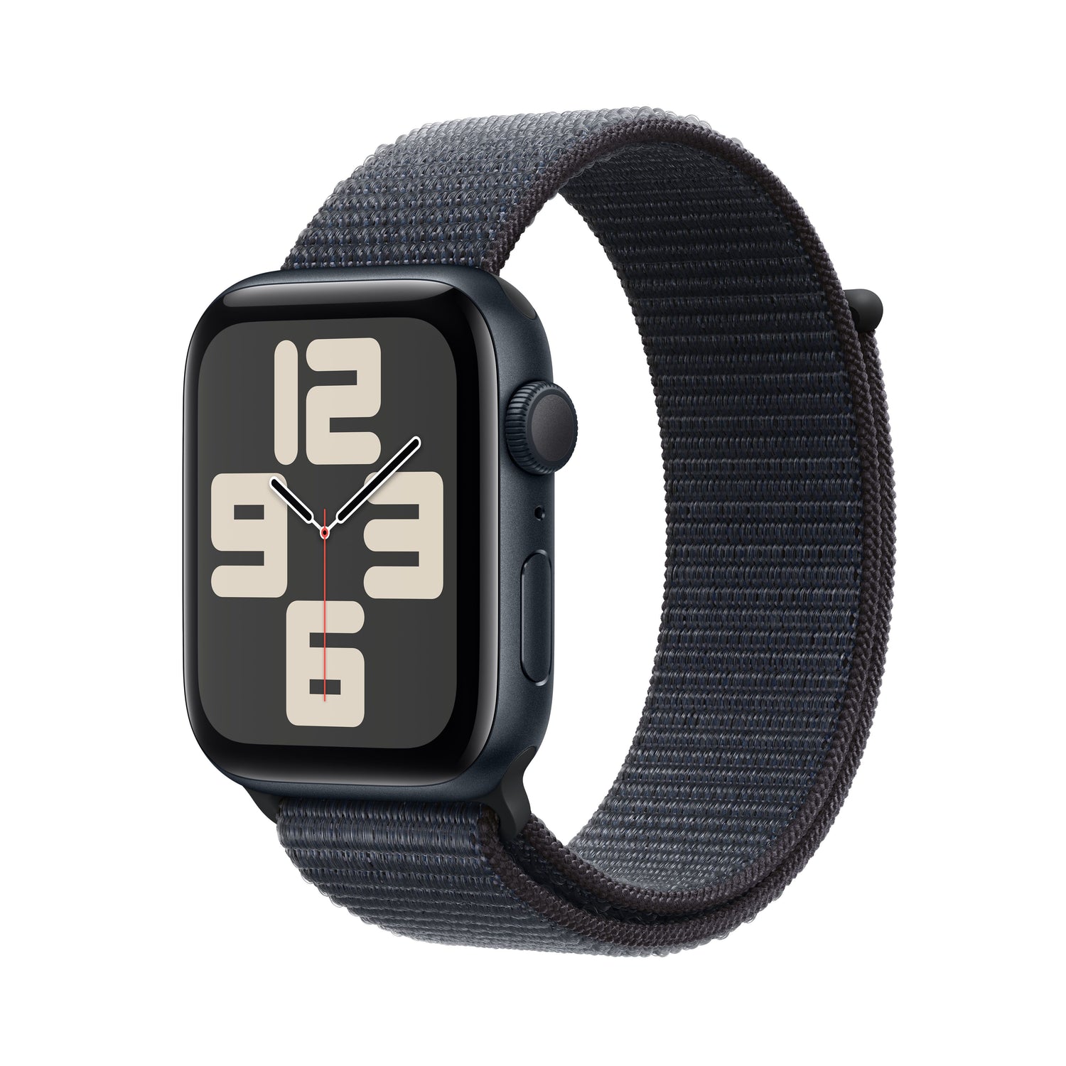 Apple Watch SE GPS, 44 mm-es Midnight alumínium tok Sport hurokkal - iSTYLE HU