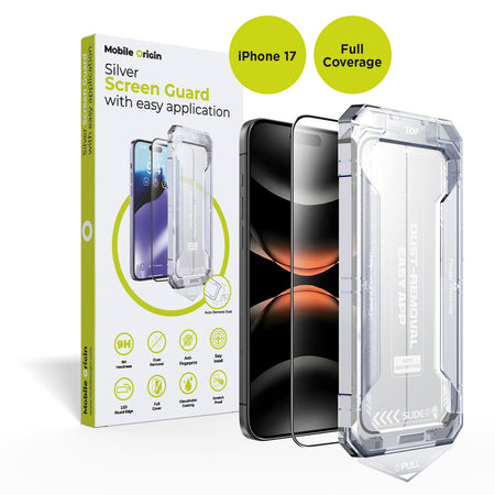 Mobile Origin Screen Guard with easy application, iPhone 17