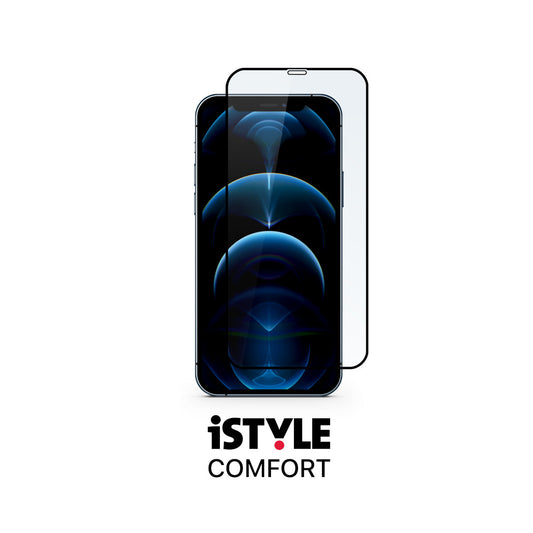 iSTYLE Comfort - iPhone 12/12 Pro modellekhez - kékfényszűrős 3D kijelzővédővel - iSTYLE HU