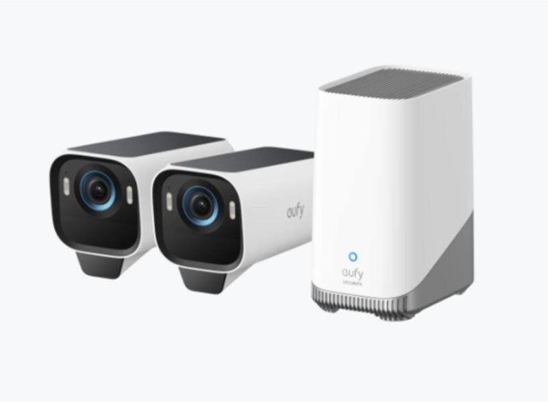 Anker, eufyCam S3 Pro 2-Cam Kit Black+White