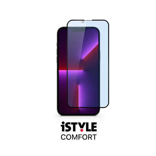 iSTYLE Comfort - iPhone 13/13 Pro/14 modellekhez - kékfényszűrős 3D kijelzővédővel - iSTYLE HU
