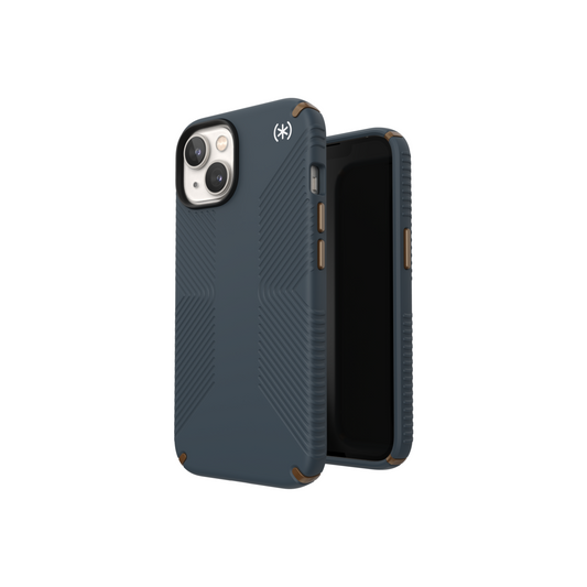 Speck – Presidio 2 Grip iPhone 14 tok - szürke/bronz - iSTYLE HU