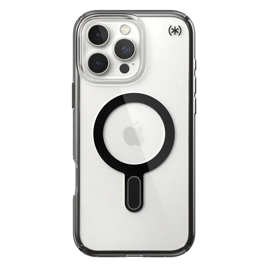 Speck Presidio + ClickLock tok iPhone 16 Pro Max-tok — Átlátszó/Matt Fekete - iSTYLE HU