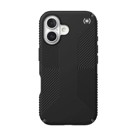 Speck Presidio Grip tok iPhone 16-hoz — Fekete/Palaszürke/Fehér - iSTYLE HU