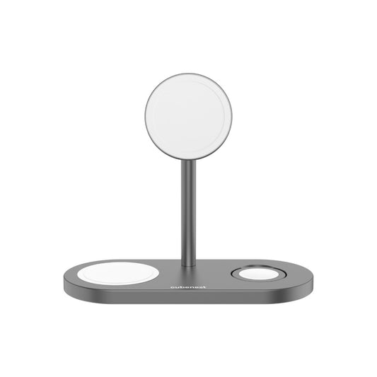 CubeNest – S313 Pro - 3 az 1-ben mágneses vezeték nélküli töltő - szürke - iSTYLE HU