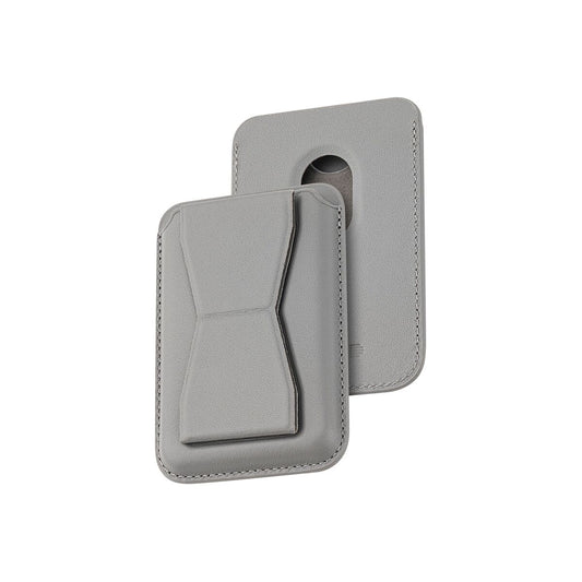 Dviced – Magsafe bőr kártyatartó állvánnyal - szürke - iSTYLE HU