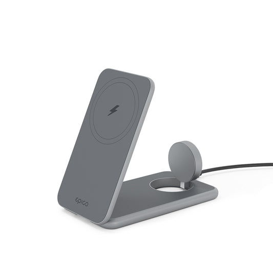 ISTYLE Mag+ Foldable Charging Stand MagSafe compatible - space grey - iSTYLE HU