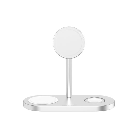 CubeNest – S313 Pro - 3 az 1-ben mágneses vezeték nélküli töltő - ezüst - iSTYLE HU
