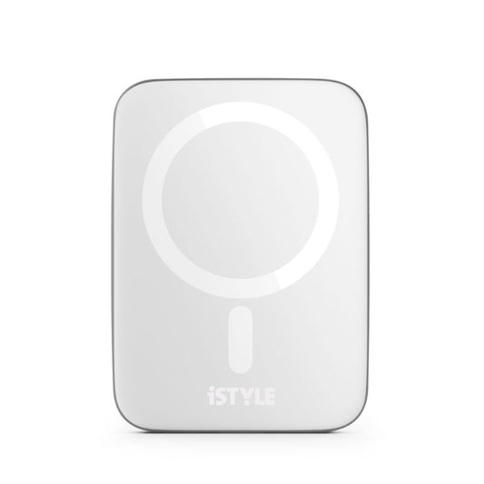 iSTYLE – Qi2 ultravékony autós töltő MagSafe kompatibilitással - ezüst/fehér - iSTYLE HU