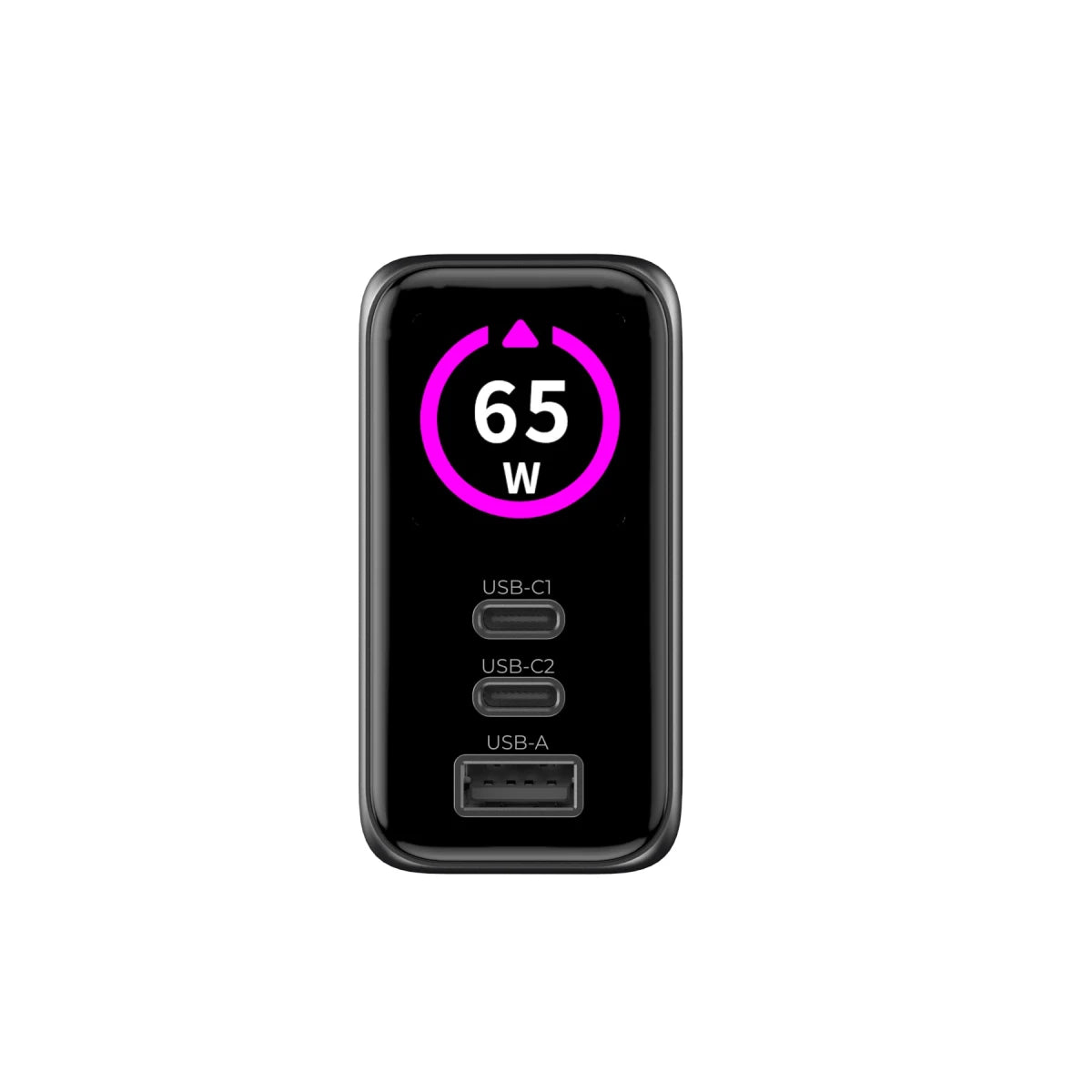 Mobile Origin 65W GaN Display Charger PW20 - 2x USB-C + USB-A