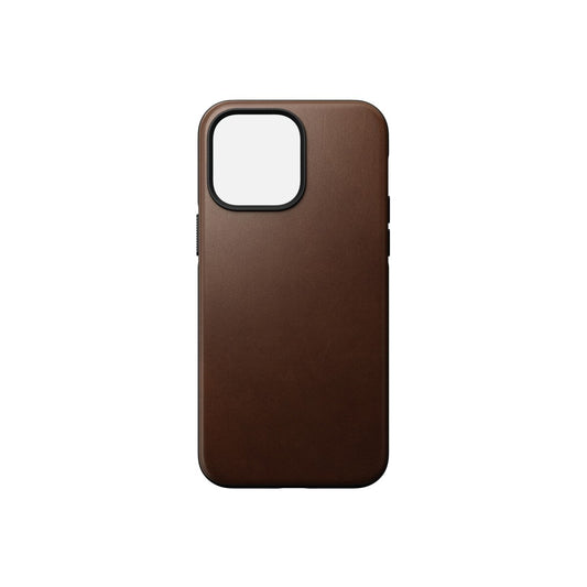 Nomad – Modern Leather Bőrtok iPhone 14 Plus, MagSafe - barna - iSTYLE HU