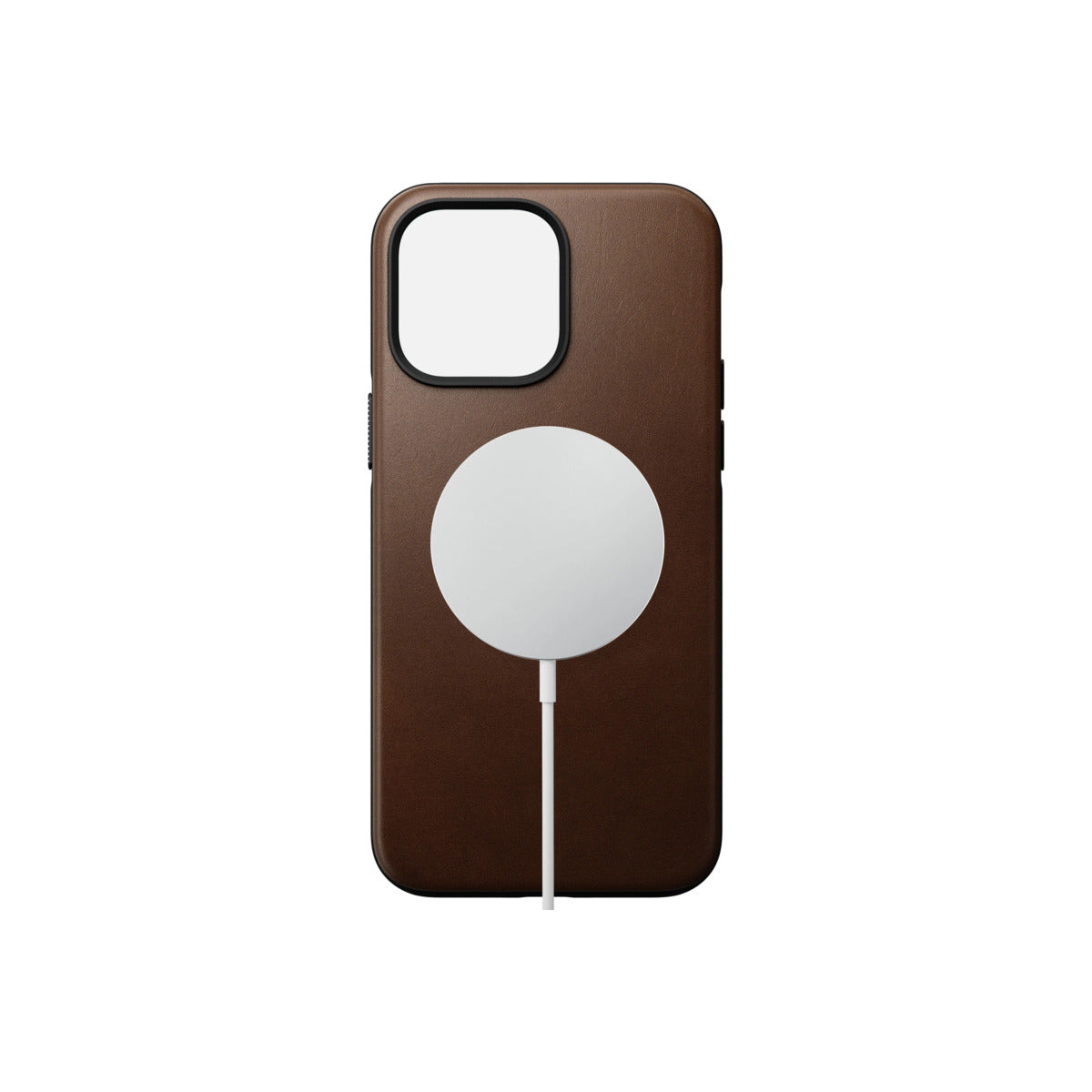 Nomad – Modern Leather Bőrtok iPhone 14 Pro Max, MagSafe - barna - iSTYLE HU