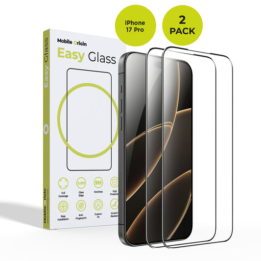 Mobile Origin EasyGlass iPhone 17 Pro, 2 pack - iSTYLE HU