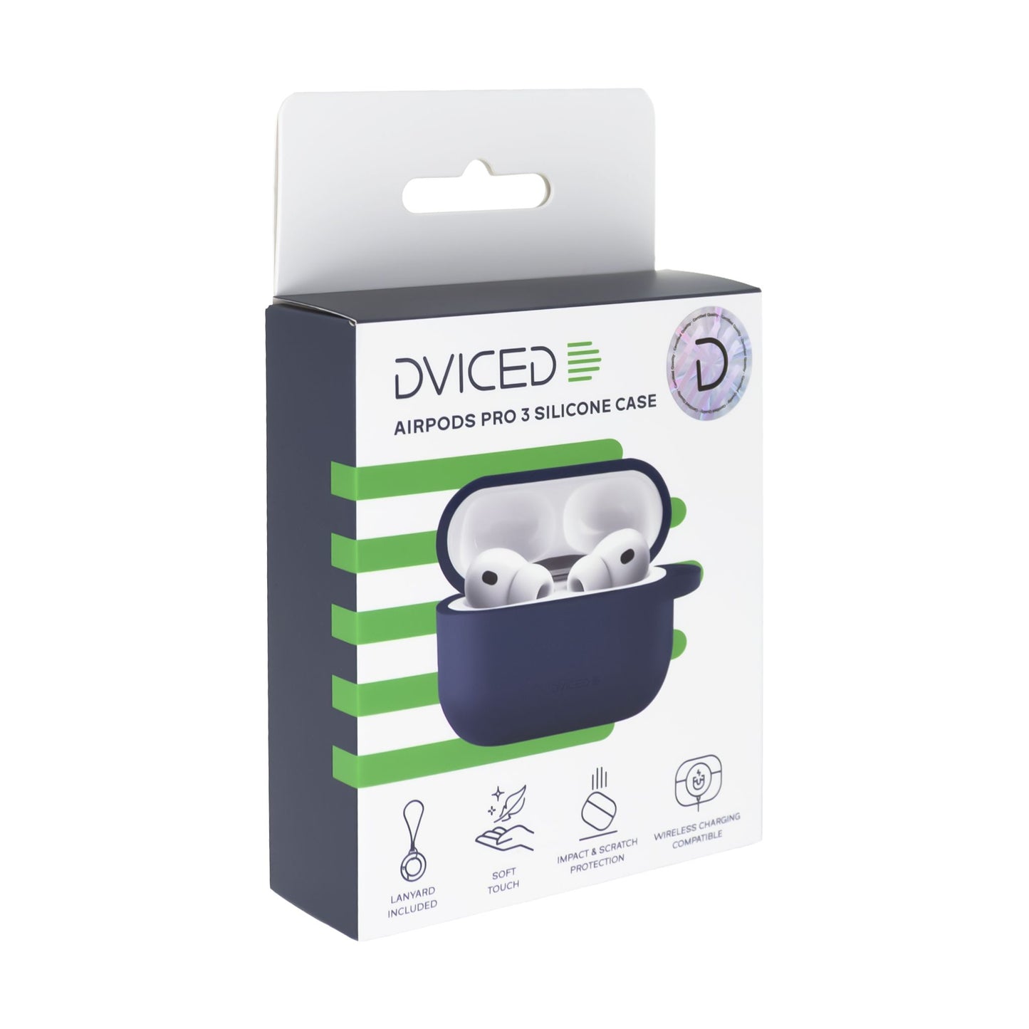 Dviced AirPods Pro 3 szilikon tok - kék