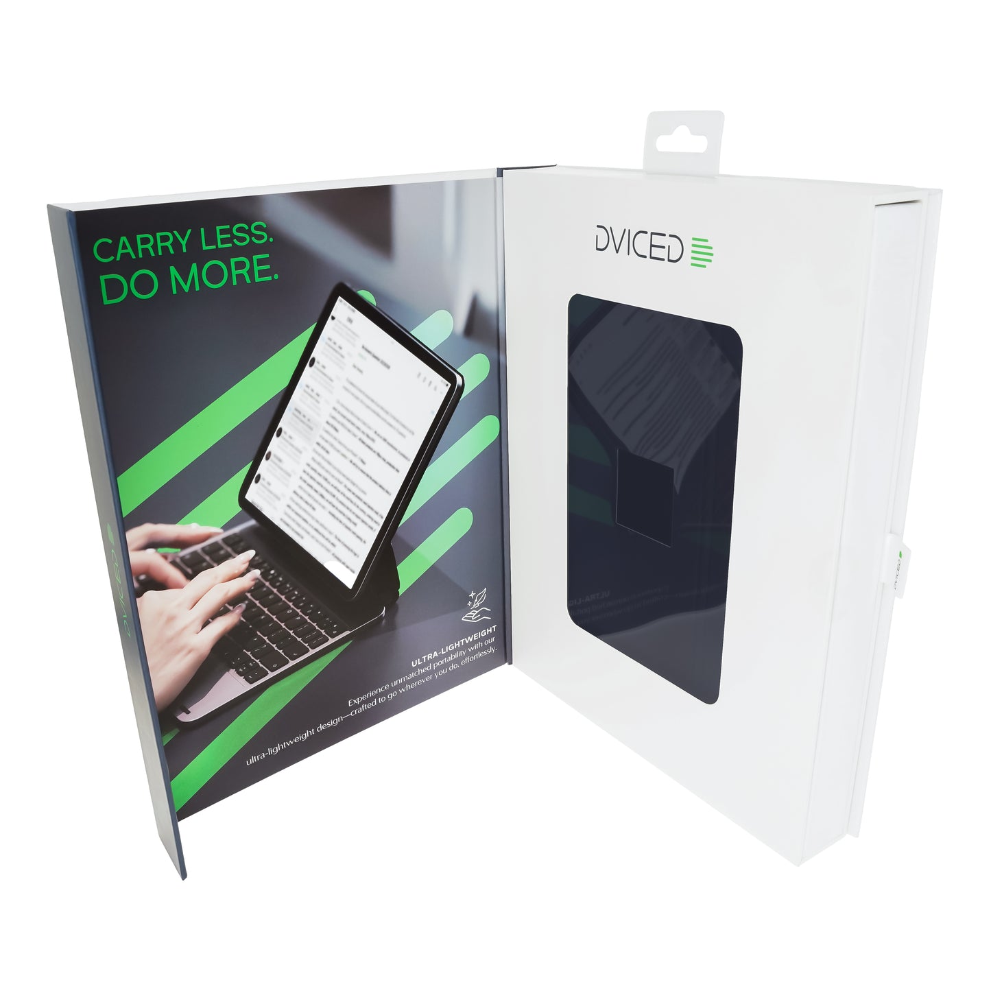 Dviced Magnetic Aluminium Billentyűzetes tok iPad Air/Pro 11-hez - HU - szürke