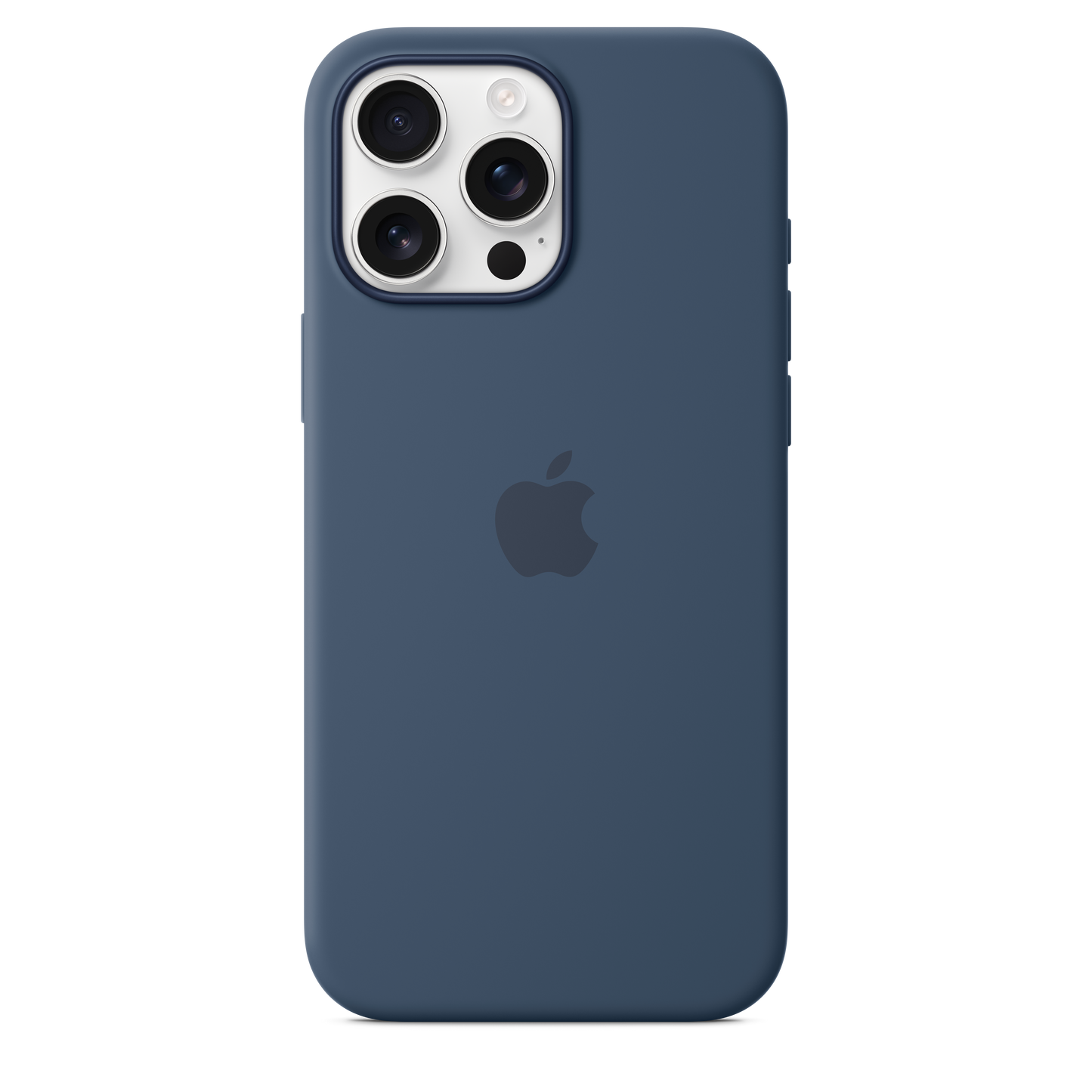 iPhone 16 Pro Max MagSafe–rögzítésű szilikontok – denim - iSTYLE HU