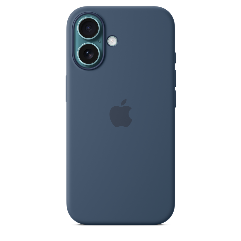 iPhone 16 MagSafe–rögzítésű szilikontok – denim - iSTYLE HU