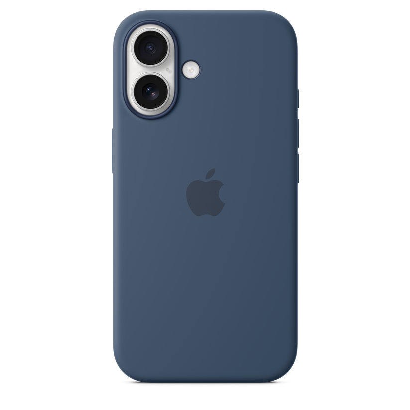 iPhone 16 MagSafe–rögzítésű szilikontok – denim - iSTYLE HU