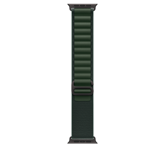 49mm sötétzöld alpesi szíj – Large – fekete – natúr titán - iSTYLE HU