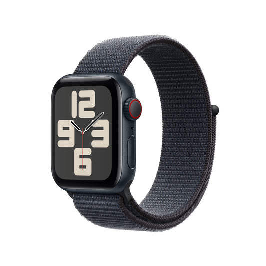 Apple Watch SE GPS + cellás 40 mm-es Midnight alumínium tok Sport hurokkal - iSTYLE HU