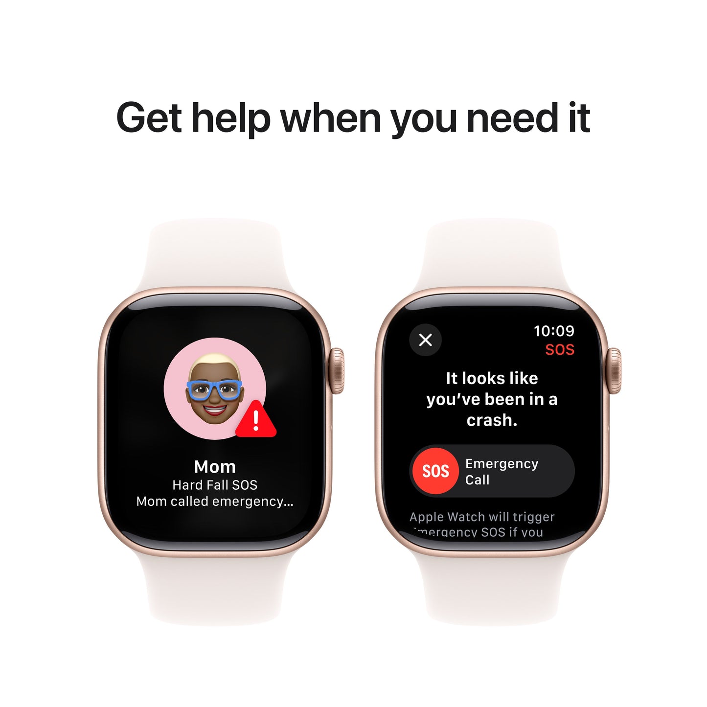 Apple Watch Series 10 GPS, 42 mm-es rózsaarany alumínium tok világos pirosító sportszíjjal - S/M - iSTYLE HU
