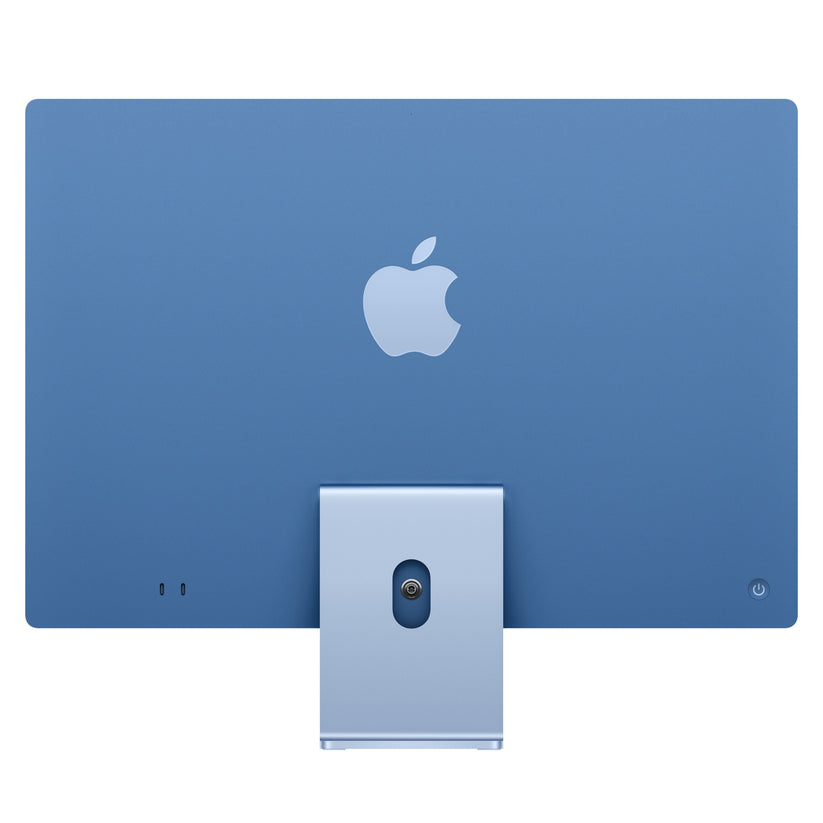 24 hüvelykes iMac Retina 4,5K kijelzővel: Apple M4 chip 8 magos CPU-val és 8 magos GPU-val, 512GB SSD, 24GB RAM, Magic Trackpad, Magic Keyboard Touch ID-val és számbillentyűzettel – magyar - kék CTO