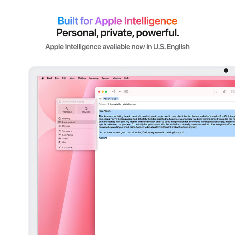 24 hüvelykes iMac Retina 4,5K kijelzővel: Apple M4 chip 8 magos CPU-val és 8 magos GPU-val, 256GB SSD, 24GB RAM, Magic Mouse, Magic Keyboard Touch ID-val és számbillentyűzettel – magyar - rózsaszín CTO - iSTYLE.hu