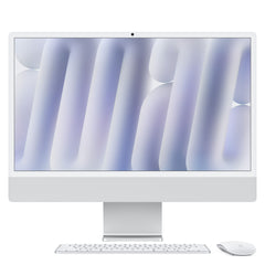 24 hüvelykes iMac Retina 4,5K kijelzővel: Apple M4 chip 8 magos CPU-val és 8 magos GPU-val, 512GB SSD, 16GB RAM, Magic Trackpad, Magic Keyboard - magyar - ezüst CTO