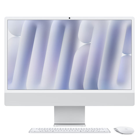 24 hüvelykes iMac Retina 4,5K kijelzővel: Apple M4 chip 8 magos CPU-val és 8 magos GPU-val, 512GB SSD, 16GB RAM, Magic Trackpad, Magic Keyboard - magyar - ezüst CTO