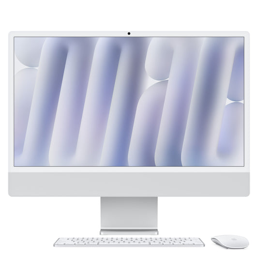 24 hüvelykes iMac Retina 4,5K kijelzővel: Apple M4 chip 8 magos CPU-val és 8 magos GPU-val, 256 GB SSD - ezüst - iSTYLE HU
