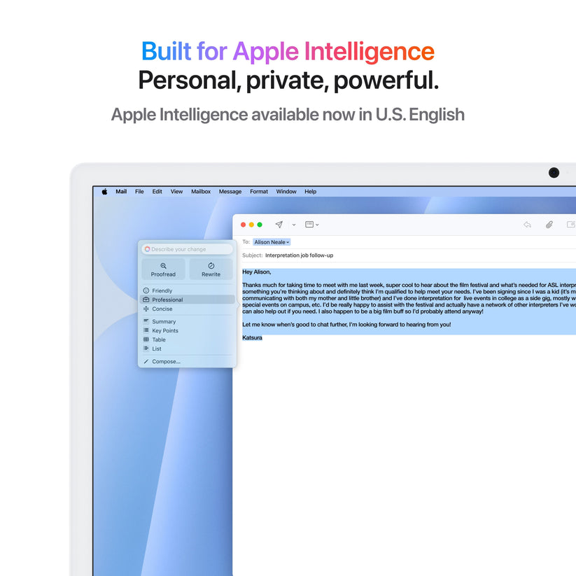 24 hüvelykes iMac Retina 4,5K kijelzővel: Apple M4 chip 10 magos CPU-val és 10 magos GPU-val, 2TB SSD, 24GB RAM, Nano-texturált üveg, Magic Trackpad, Magic Keyboard Touch ID-val - nemzetközi angol - kék CTO