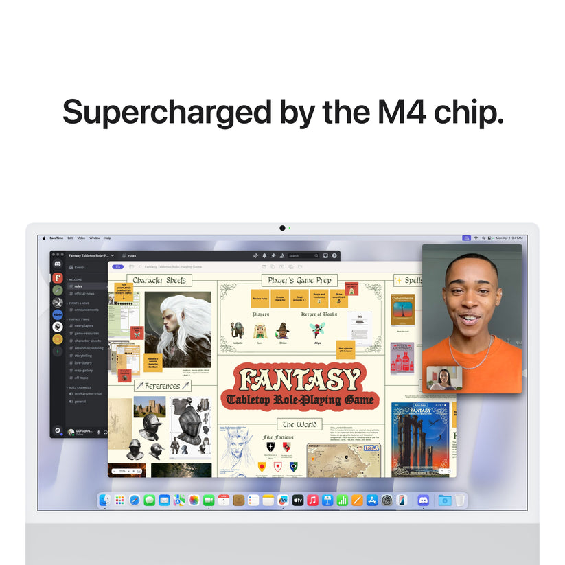 24 hüvelykes iMac Retina 4,5K kijelzővel: Apple M4 chip 10 magos CPU-val és 10 magos GPU-val, 1TB SSD, 24GB RAM, Magic Mouse, Magic Keyboard Touch ID-val - nemzetközi angol - ezüst CTO - iSTYLE.hu