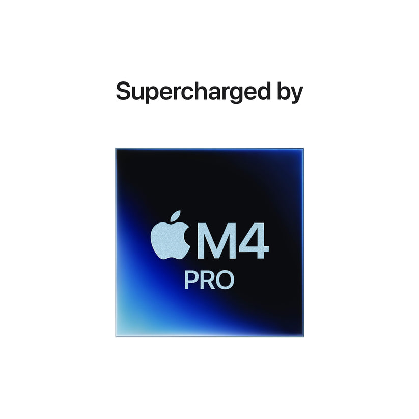 Mac mini: Apple M4 Pro chip 12 magos CPU-val és 16 magos GPU-val, 1TB SSD, 24GB RAM - ezüst CTO