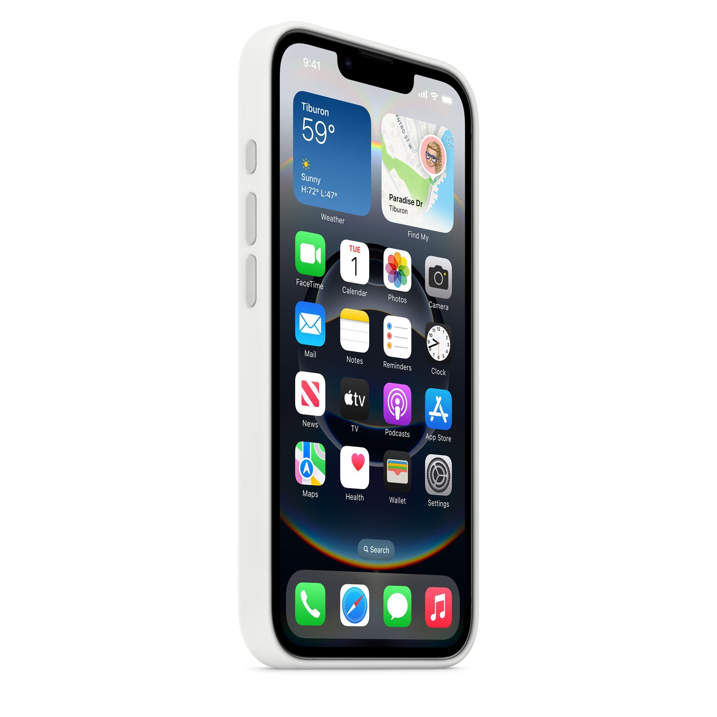 iPhone 16e szilikon tok– fehér - iSTYLE HU