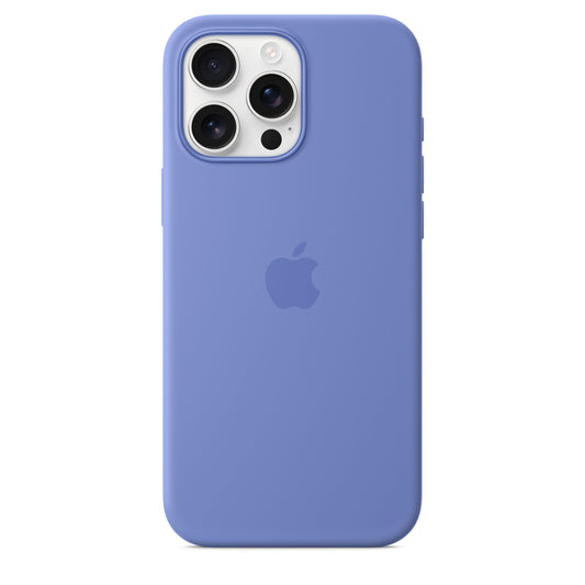iPhone 16 Pro Max MagSafe–rögzítésű szilikontok – meténglila - iSTYLE HU