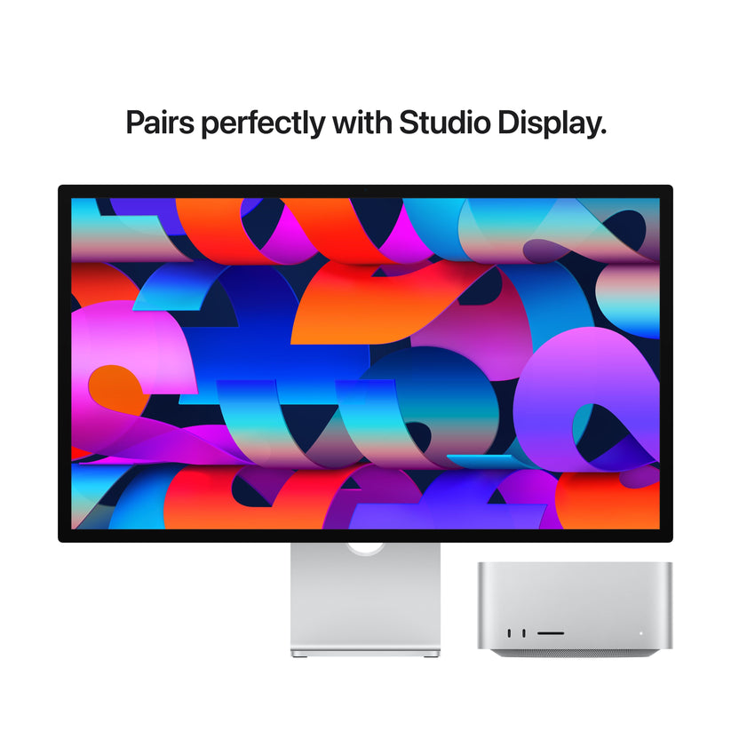 Mac Studio: Apple M4 Max chip 16 magos CPU-val és 40 magos GPU-val, 1TB SSD, 48GB RAM - ezüst CTO
