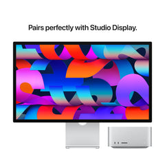 Mac Studio: Apple M3 Ultra 28 magos CPU-val és 60 magos GPU-val, 16TB SSD, 96GB RAM - ezüst CTO