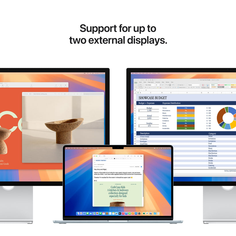 15 hüvelykes MacBook Air: Apple M4 chip 10 magos CPU-val és 10 magos GPU-val, 1TB SSD, 24GB RAM, Háttér-világítású Magic Keyboard Touch ID-val – nemzetközi angol - éjfekete CTO - iSTYLE.hu