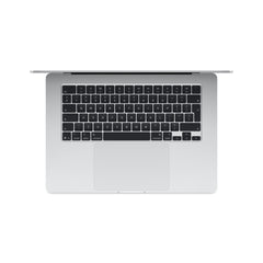 15 hüvelykes MacBook Air: Apple M4 chip 10 magos CPU-val és 10 magos GPU-val, 2TB SSD, 32GB RAM, Háttér-világítású Magic Keyboard Touch ID-val – nemzetközi angol - ezüst CTO