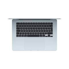 15 hüvelykes MacBook Air: Apple M4 chip 10 magos CPU-val és 10 magos GPU-val, 1TB SSD, 16GB RAM, Háttér-világítású Magic Keyboard Touch ID-val – magyar - égkék CTO