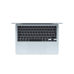 13 hüvelykes MacBook Air: Apple M4 chip 10 magos CPU-val és 10 magos GPU-val, 1TB SSD, 16GB RAM, Háttér-világítású Magic Keyboard Touch ID-val – nemzetközi angol - égkék CTO