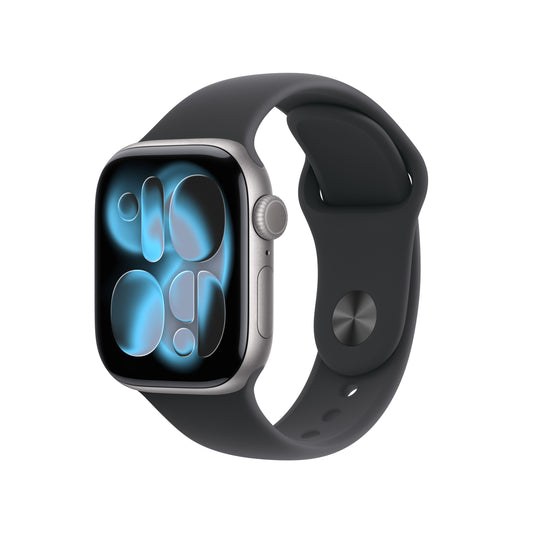 Apple Watch Series 11 GPS + Cellular 42mm asztroszürke alumíniumtok, fekete sportszíj - M/L - iSTYLE HU