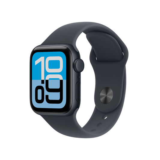 Apple Watch SE 3 GPS + Cellular 40mm éjfekete alumíniumtok, éjfekete sportszíj - S/M - iSTYLE HU