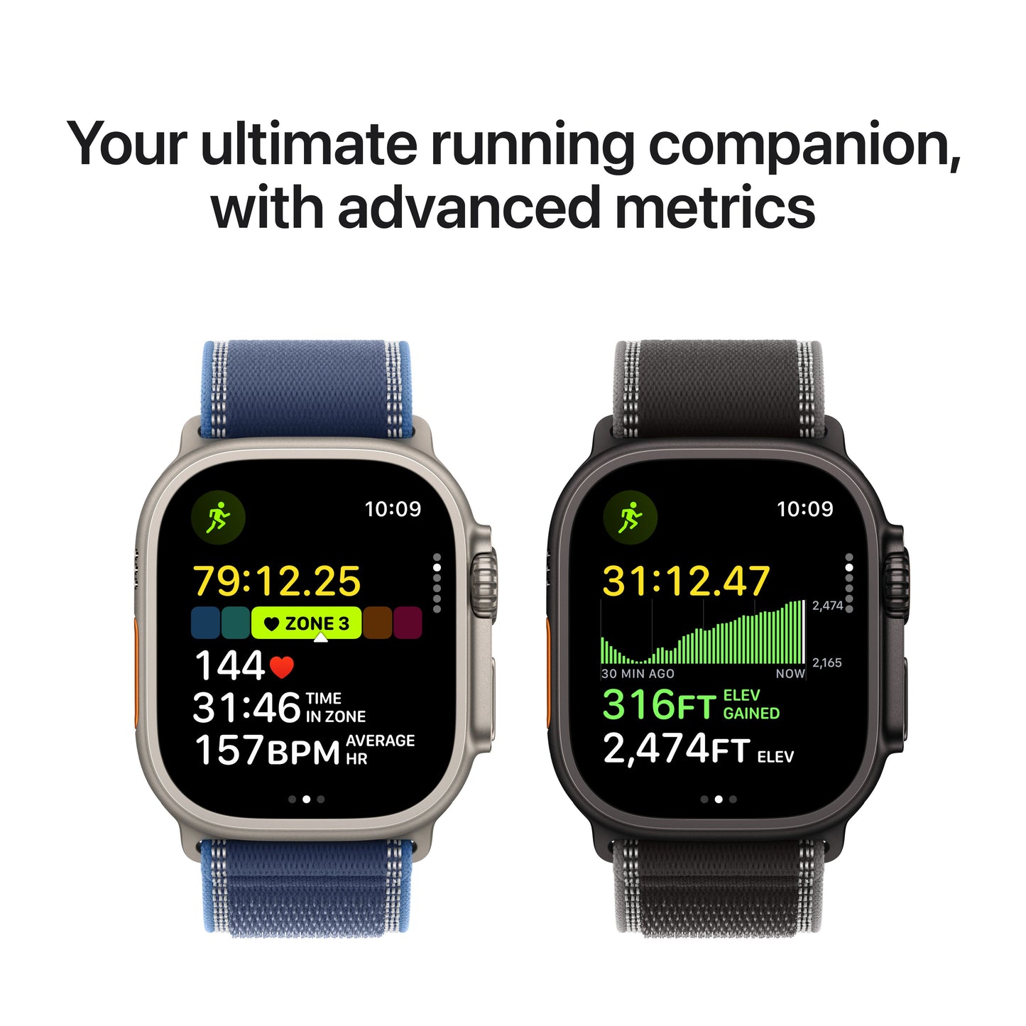 Apple Watch Ultra 3 GPS + Cellular 49mm fekete titántok, fekete Alpesi pánt - M - iSTYLE HU