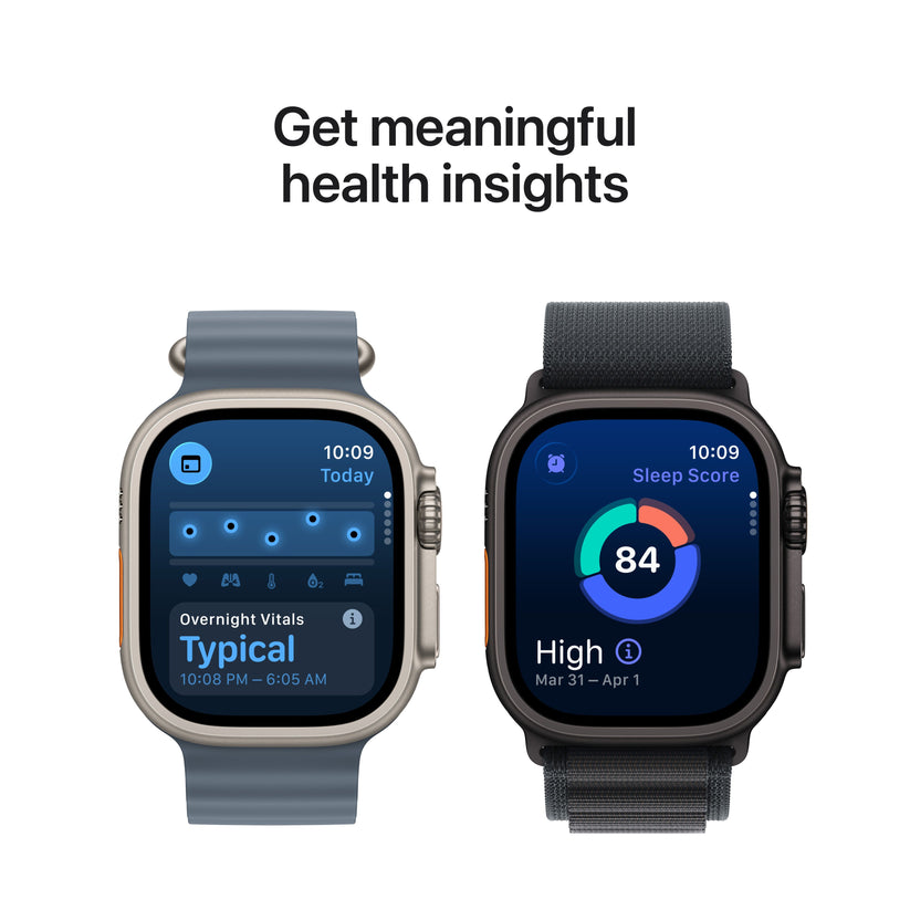 Apple Watch Ultra 3 GPS + Cellular 49mm fekete titántok, fekete Titán milánói szíj - M - iSTYLE HU