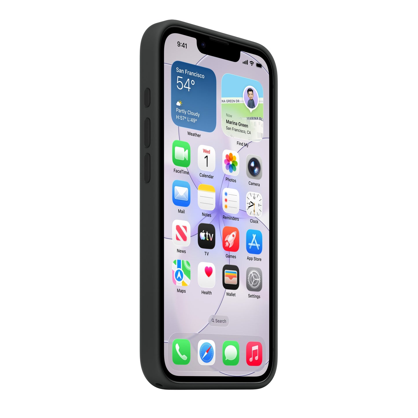 iPhone 17e Silicone Case with MagSafe – Black - iSTYLE.hu