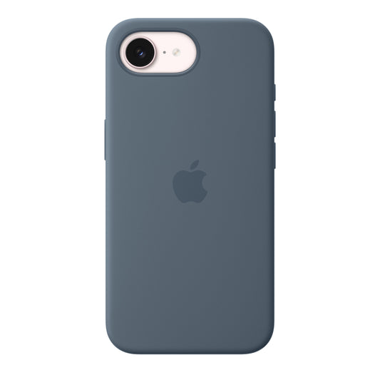 iPhone 17e Silicone Case with MagSafe – Anchor Blue - iSTYLE.hu