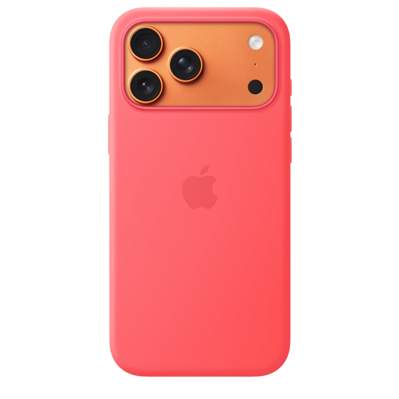 iPhone 17 Pro Max Silicone Case with MagSafe – Bright Guava - iSTYLE.hu